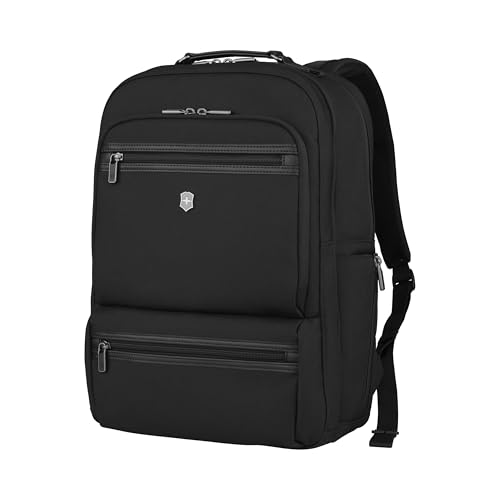 Victorinox Werks Professional Cordura Deluxe Backpack, Mochilas para portátil, 45 x 20 x 35 cm, negro