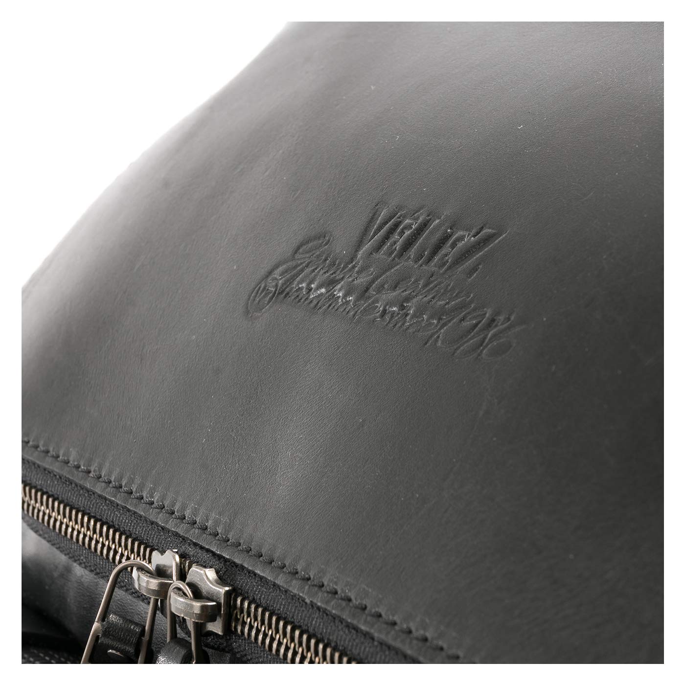 VELEZ Mochila de cuero para hombre, bolsa para laptop de 15.6 pulgadas, bolsa de libros de diseño, bolsas de hombro hechas a mano para computadora casual de negocios, 02 Bronceado, L, Mochila