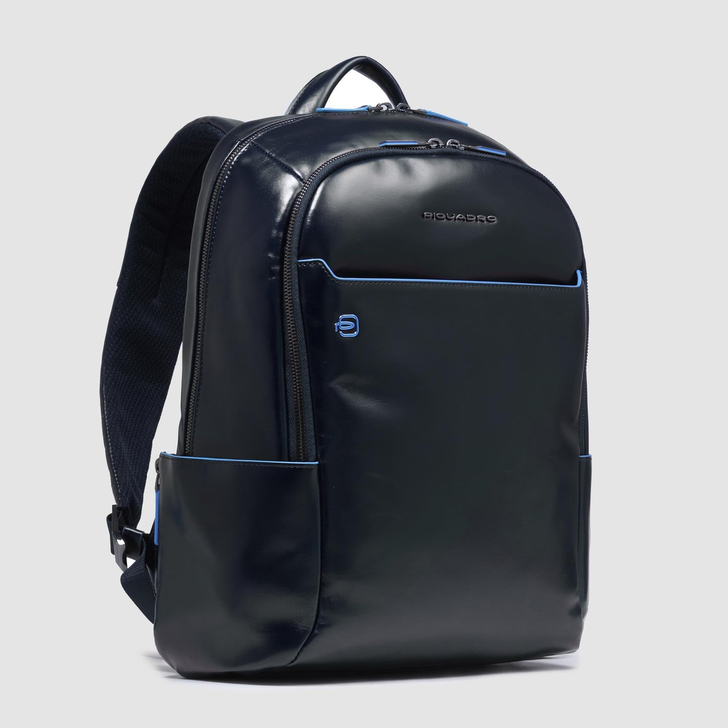 Piquadro Mochila Escolar, Azul