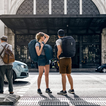 Thule Landmark 70 litros de excursión y mochila de viaje para mochileros Mujer Azul